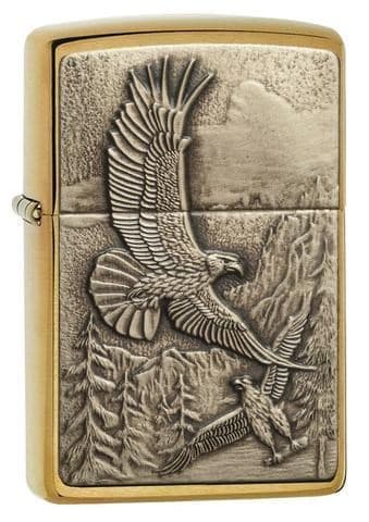 Зажигалка ZIPPO Eagles, Brushed Brass, латунь/сталь, золотистая, матовая, 38x13x57 мм, Золотистый
Зажигалка ZIPPO Eagles, Brushed Brass, латунь/сталь, золотистая, матовая, 38x13x57 мм, Золотистый