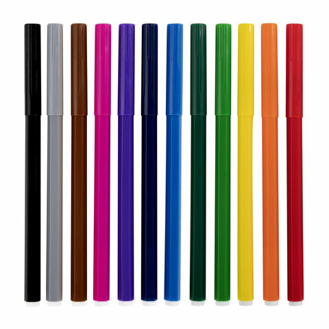 Фломастеры 12 цветов Centropen Washable, смываемые, 5 шт, Бордовый;голубой;желтый;зеленый;коричневый;красный;оранжевый;розовый;серый;синий;фиолетовый;черный 
Фломастеры 12 цветов Centropen Washable, смываемые, 5 шт, Бордовый;голубой;желтый;зеленый;коричневый;красный;оранжевый;розовый;серый;синий;фиолетовый;черный