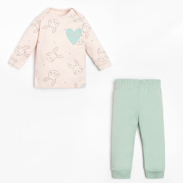 Комплект: джемпер и брюки Крошка Я Зайчик, рост 74-80 см, цвет бежевый/оливковый, Бежевый;зеленый, Крошка Я Зайчик
Комплект: джемпер и брюки Крошка Я Зайчик, рост 74-80 см, цвет бежевый/оливковый, Бежевый;зеленый, Крошка Я Зайчик