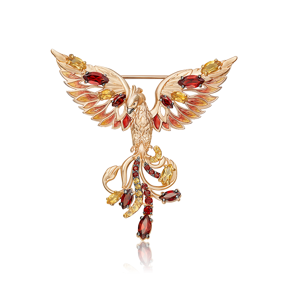 Брошь из золота PLATINA jewelry 04-0292-00-722-1110, гранат\цитрин\эмаль, 04-0292-00-722-1110
Брошь из золота PLATINA jewelry 04-0292-00-722-1110, гранат\цитрин\эмаль, 04-0292-00-722-1110