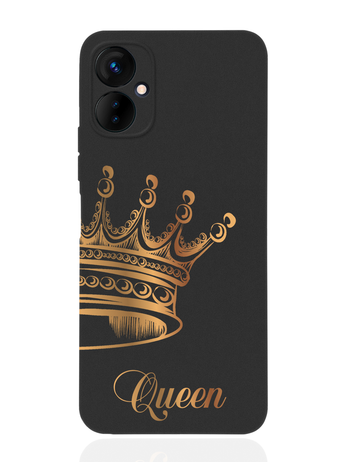 Чехол MustHaveCase для Tecno Spark 9 Pro Парный чехол корона Queen черный, Черный;золотистый
Чехол MustHaveCase для Tecno Spark 9 Pro Парный чехол корона Queen черный, Черный;золотистый