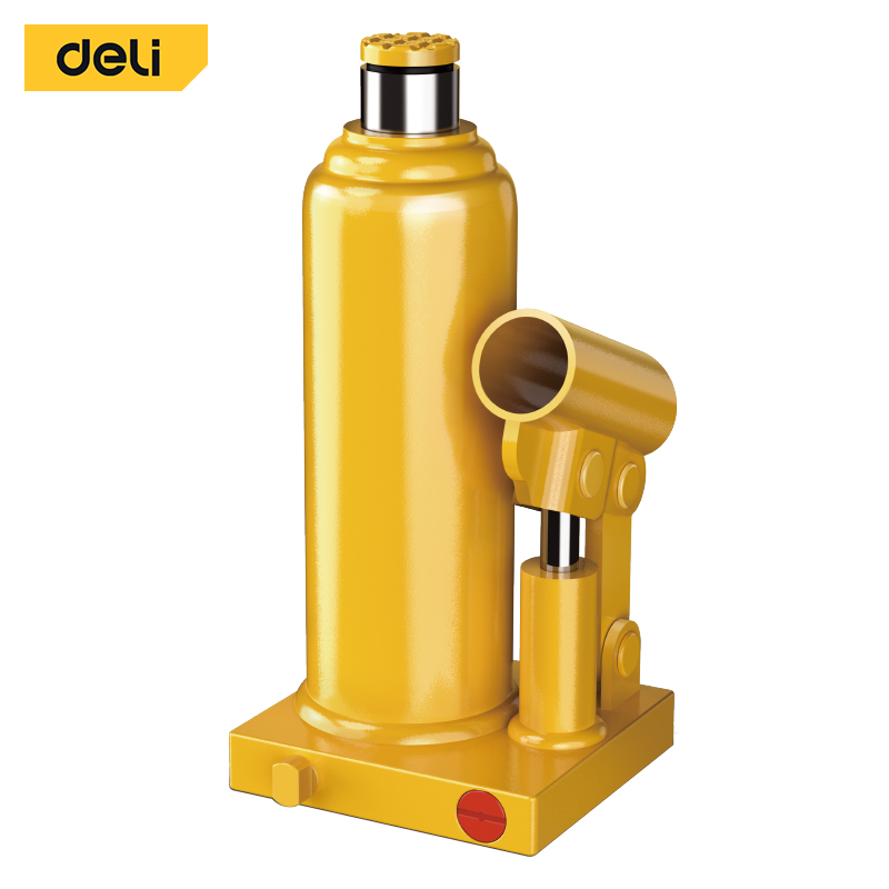 Домкрат бутылочный гидравлический 12т Deli DQ71012 (высота подъема 235-470мм), DQ71012
Домкрат бутылочный гидравлический 12т Deli DQ71012 (высота подъема 235-470мм), DQ71012