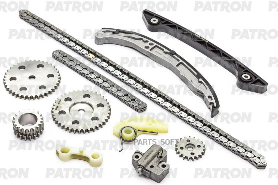PATRON Комплект цепи ГРМ (Цепь-2, Нат-1, Усп-4, Шест-4) FORD Mondeo IV 2.3i (SEBA) 2007-20
PATRON Комплект цепи ГРМ (Цепь-2, Нат-1, Усп-4, Шест-4) FORD Mondeo IV 2.3i (SEBA) 2007-20