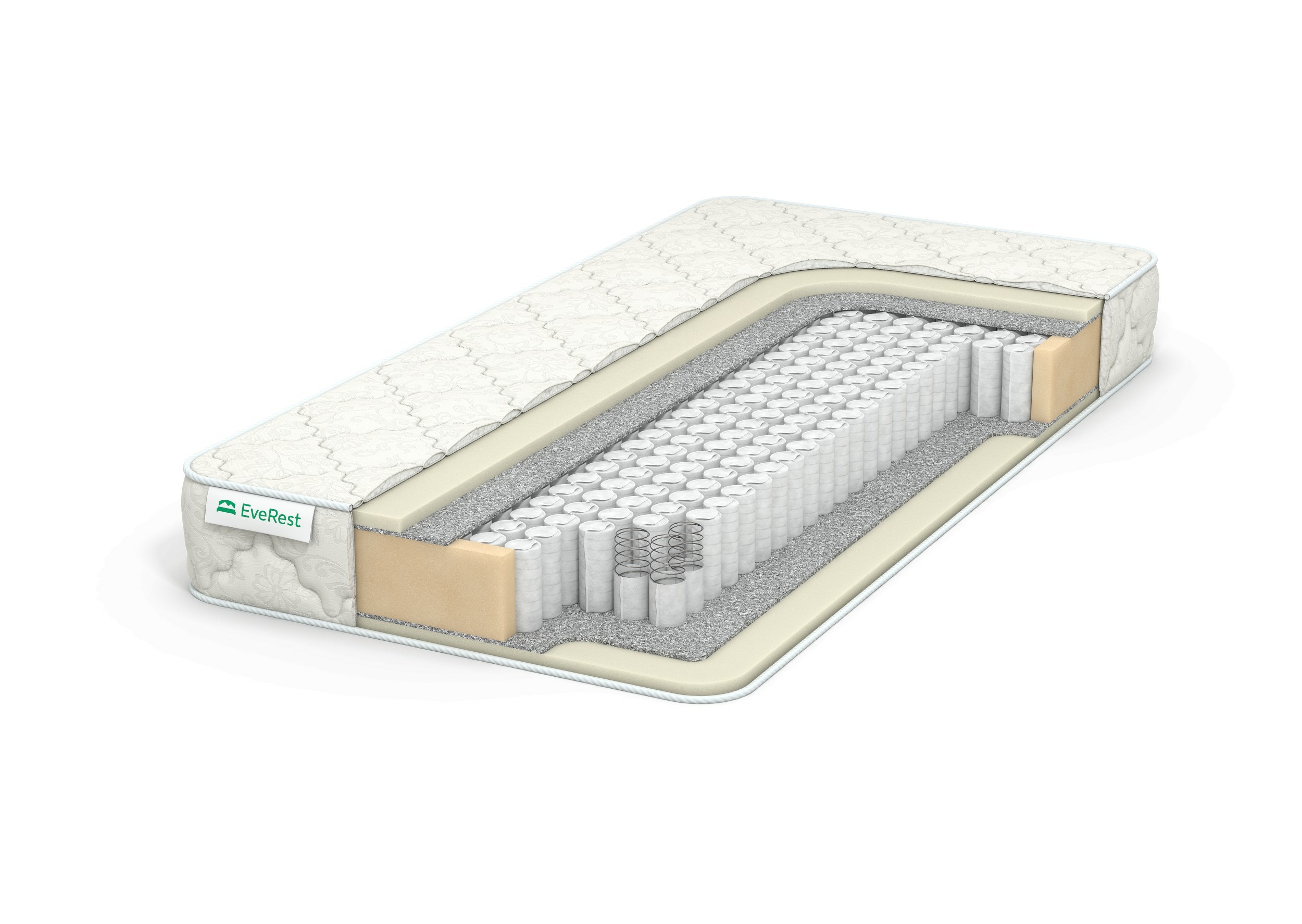 Матрас EVEREST Софт Рестфом 15 TFK 105х195, Бежевый;белый;серый;серебристый, Рестфом 15 TFK
Матрас EVEREST Софт Рестфом 15 TFK 105х195, Бежевый;белый;серый;серебристый, Рестфом 15 TFK