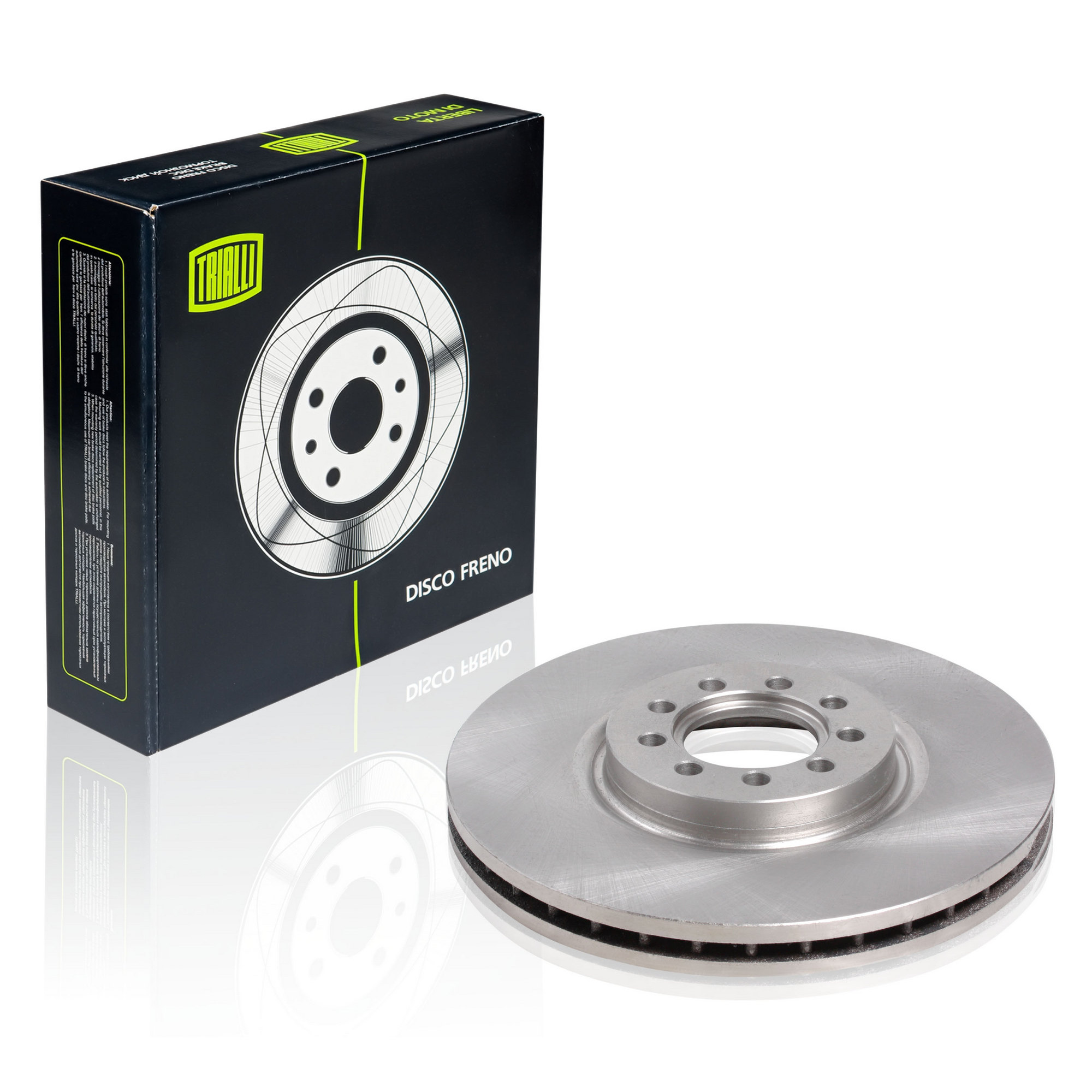 фото Диск тормозной передний trialli df 168101