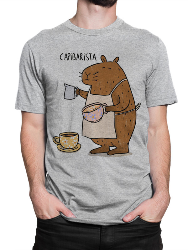 Футболка мужская Dream Shirts Капибара - Капибариста серая 3XL, Капибара - Капибариста
Футболка мужская Dream Shirts Капибара - Капибариста серая 3XL, Капибара - Капибариста