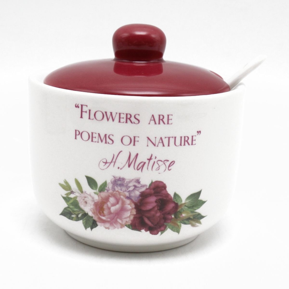 фото Сахарница 520 мл, доломит, с ложкой, daniks, bliss