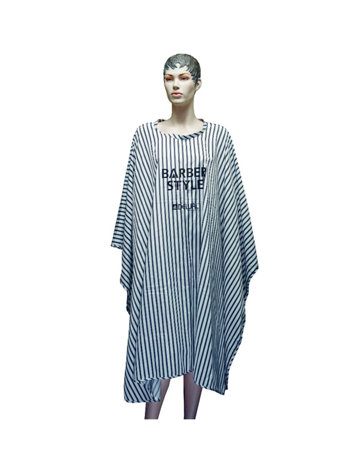Пеньюар для стрижки DEWAL "BARBER STYLE", полиэстер, полоска 146х150см, на крючках(Цв:n/a), Черный;белый, AA01BS
Пеньюар для стрижки DEWAL "BARBER STYLE", полиэстер, полоска 146х150см, на крючках(Цв:n/a), Черный;белый, AA01BS
