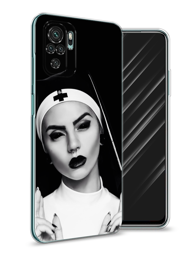 Чехол Awog на Xiaomi Redmi Note 10/Note 10S/M5s "Черная монашка", Разноцветный, 39950-9
Чехол Awog на Xiaomi Redmi Note 10/Note 10S/M5s "Черная монашка", Разноцветный, 39950-9