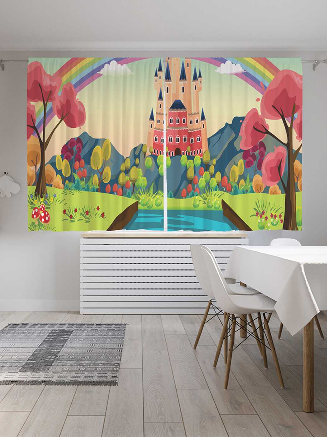 Классические шторы JoyArty "Королевство за горами", Oxford DeLux, 2 полотна 145x180 см, Королевство за горами
Классические шторы JoyArty "Королевство за горами", Oxford DeLux, 2 полотна 145x180 см, Королевство за горами
