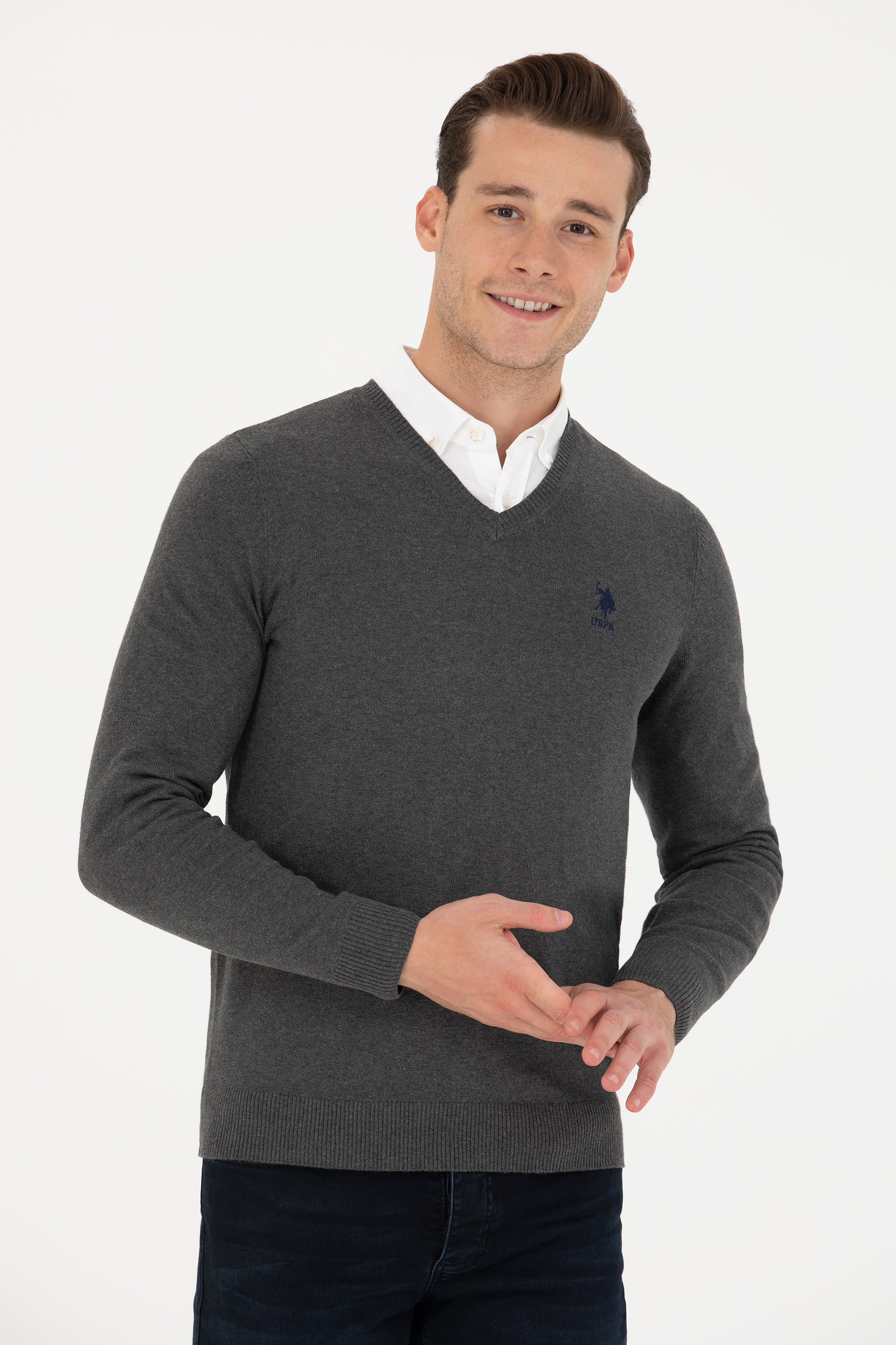Пуловер мужской U.S. POLO Assn. G081GL0TK0GTD02-GLBSK23 серый XL, G081GL0TK0GTD02-GLBSK23
Пуловер мужской U.S. POLO Assn. G081GL0TK0GTD02-GLBSK23 серый XL, G081GL0TK0GTD02-GLBSK23
