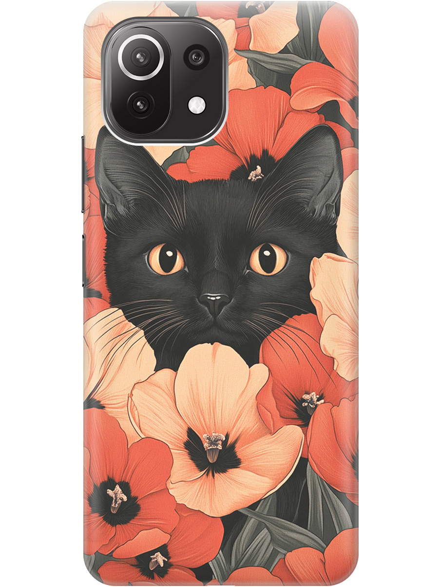 Силиконовый чехол на Xiaomi Mi 11 Lite / 11 Lite 5G с принтом "Котик в маках", Прозрачный;черный;красный, 725173312
Силиконовый чехол на Xiaomi Mi 11 Lite / 11 Lite 5G с принтом "Котик в маках", Прозрачный;черный;красный, 725173312