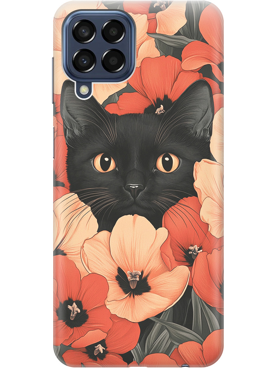 Силиконовый чехол на Samsung Galaxy M33 5G с принтом "Котик в маках", Прозрачный;черный;красный, 740187512
Силиконовый чехол на Samsung Galaxy M33 5G с принтом "Котик в маках", Прозрачный;черный;красный, 740187512