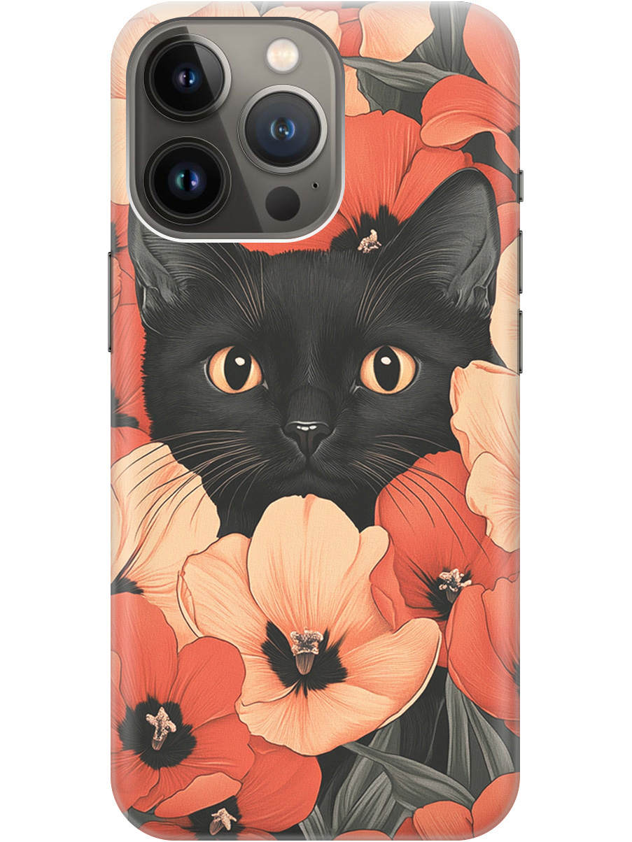 Силиконовый чехол на Apple iPhone 13 Pro Max с принтом "Котик в маках", Прозрачный;черный;красный, 732247312
Силиконовый чехол на Apple iPhone 13 Pro Max с принтом "Котик в маках", Прозрачный;черный;красный, 732247312