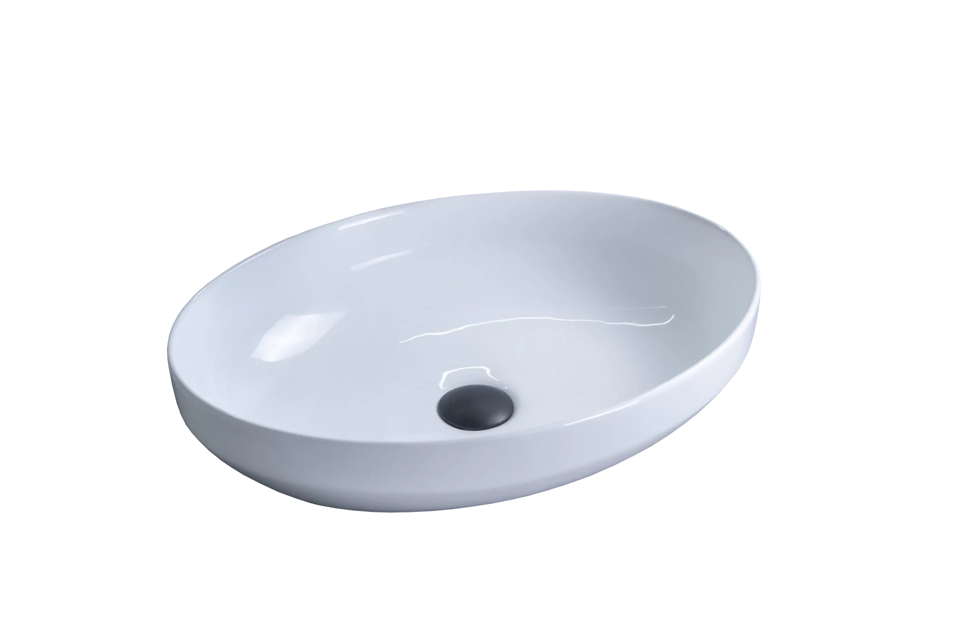 фото Накладная белая раковина для ванной gid d1469