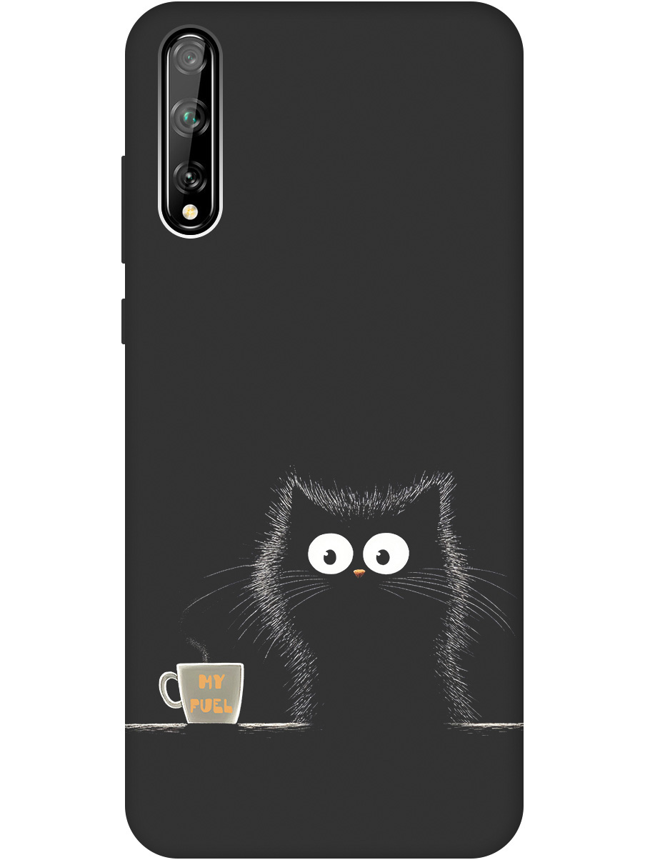 Силиконовый чехол на Honor 30i / Huawei Y8P с принтом "Котик и кофе" матовый черный, Черный;белый;коричневый, 723101112
Силиконовый чехол на Honor 30i / Huawei Y8P с принтом "Котик и кофе" матовый черный, Черный;белый;коричневый, 723101112