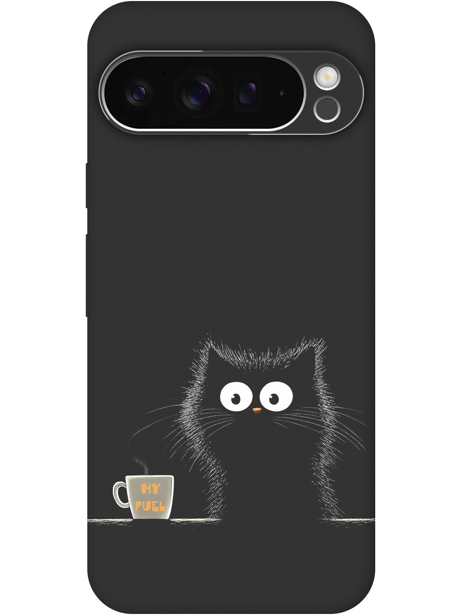 Силиконовый чехол на Google Pixel 9 pro с принтом "Котик и кофе" матовый черный, Черный;белый;коричневый, 784810312
Силиконовый чехол на Google Pixel 9 pro с принтом "Котик и кофе" матовый черный, Черный;белый;коричневый, 784810312