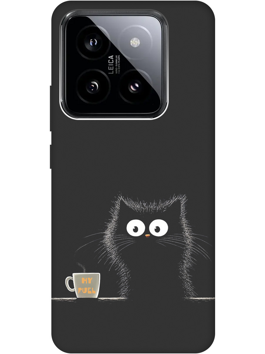 Силиконовый чехол на Xiaomi 14 Pro с принтом "Котик и кофе" матовый черный, Черный;белый;коричневый, 777771012
Силиконовый чехол на Xiaomi 14 Pro с принтом "Котик и кофе" матовый черный, Черный;белый;коричневый, 777771012