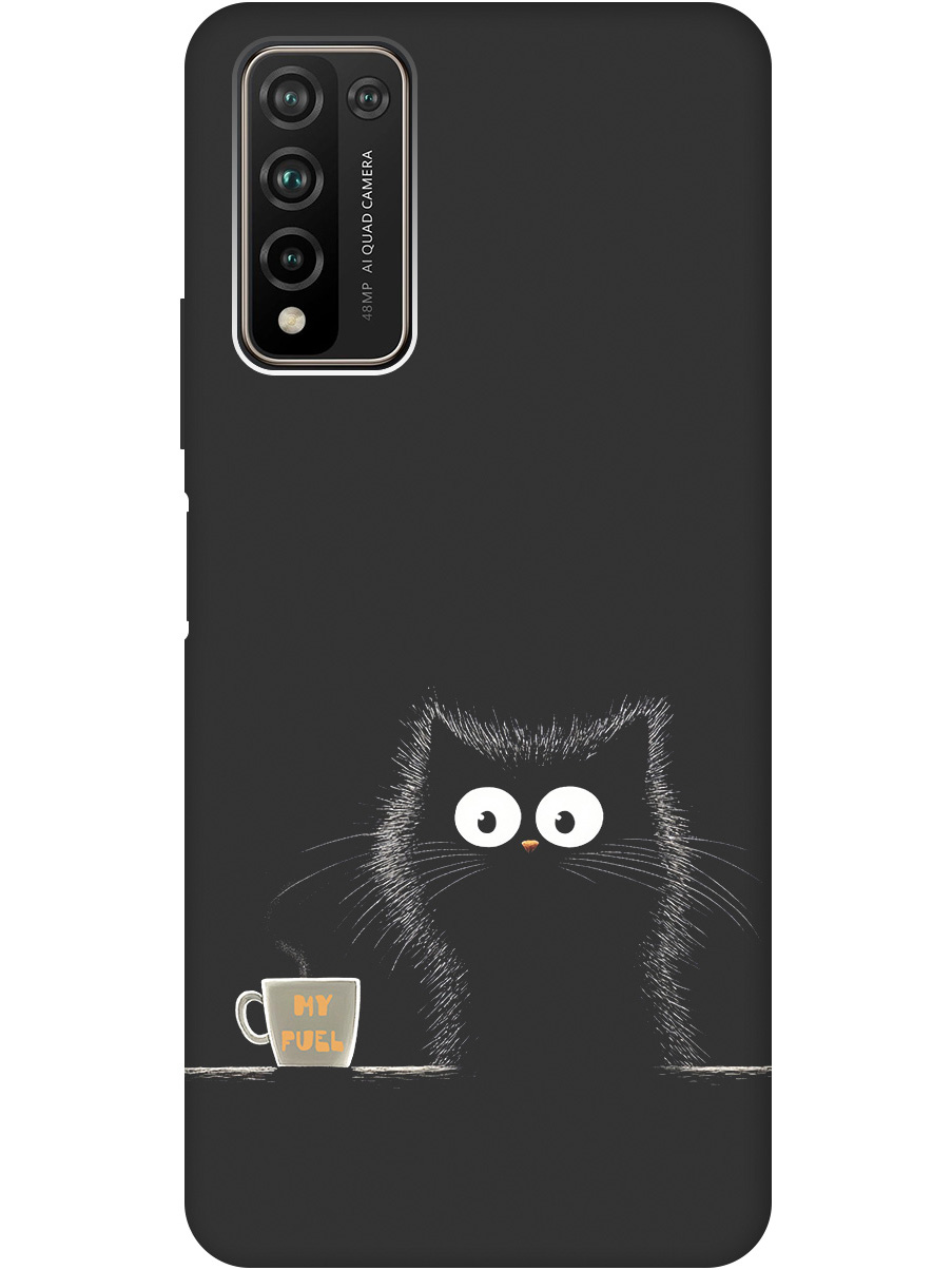 Силиконовый чехол на Honor 10x Lite с принтом "Котик и кофе" матовый черный, Черный;белый;коричневый, 723565512
Силиконовый чехол на Honor 10x Lite с принтом "Котик и кофе" матовый черный, Черный;белый;коричневый, 723565512