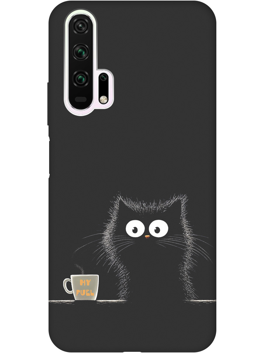 Силиконовый чехол на Honor 20 Pro с принтом "Котик и кофе" матовый черный, Черный;белый;коричневый, 721700712
Силиконовый чехол на Honor 20 Pro с принтом "Котик и кофе" матовый черный, Черный;белый;коричневый, 721700712