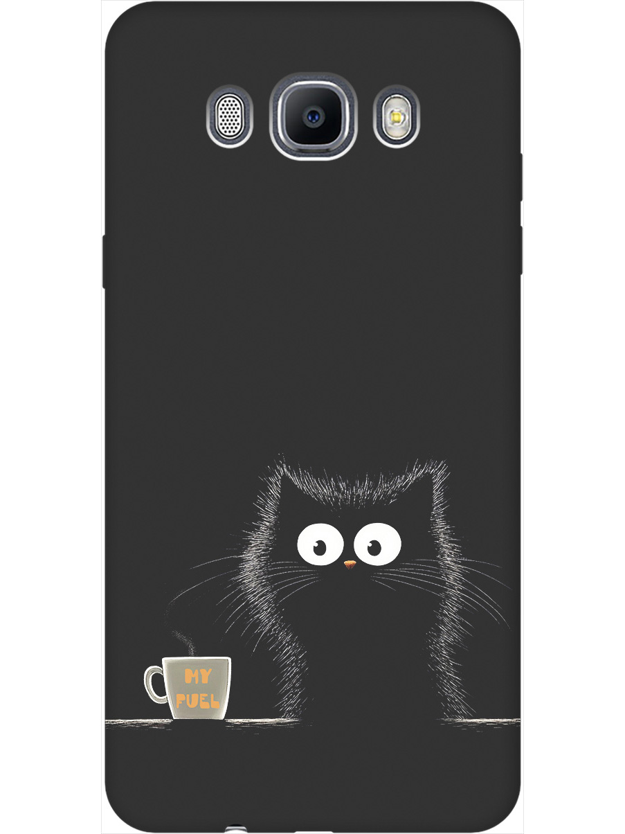 Силиконовый чехол на Samsung Galaxy J7 (2016) с принтом "Котик и кофе" матовый черный, Черный;белый;коричневый, 76988412
Силиконовый чехол на Samsung Galaxy J7 (2016) с принтом "Котик и кофе" матовый черный, Черный;белый;коричневый, 76988412