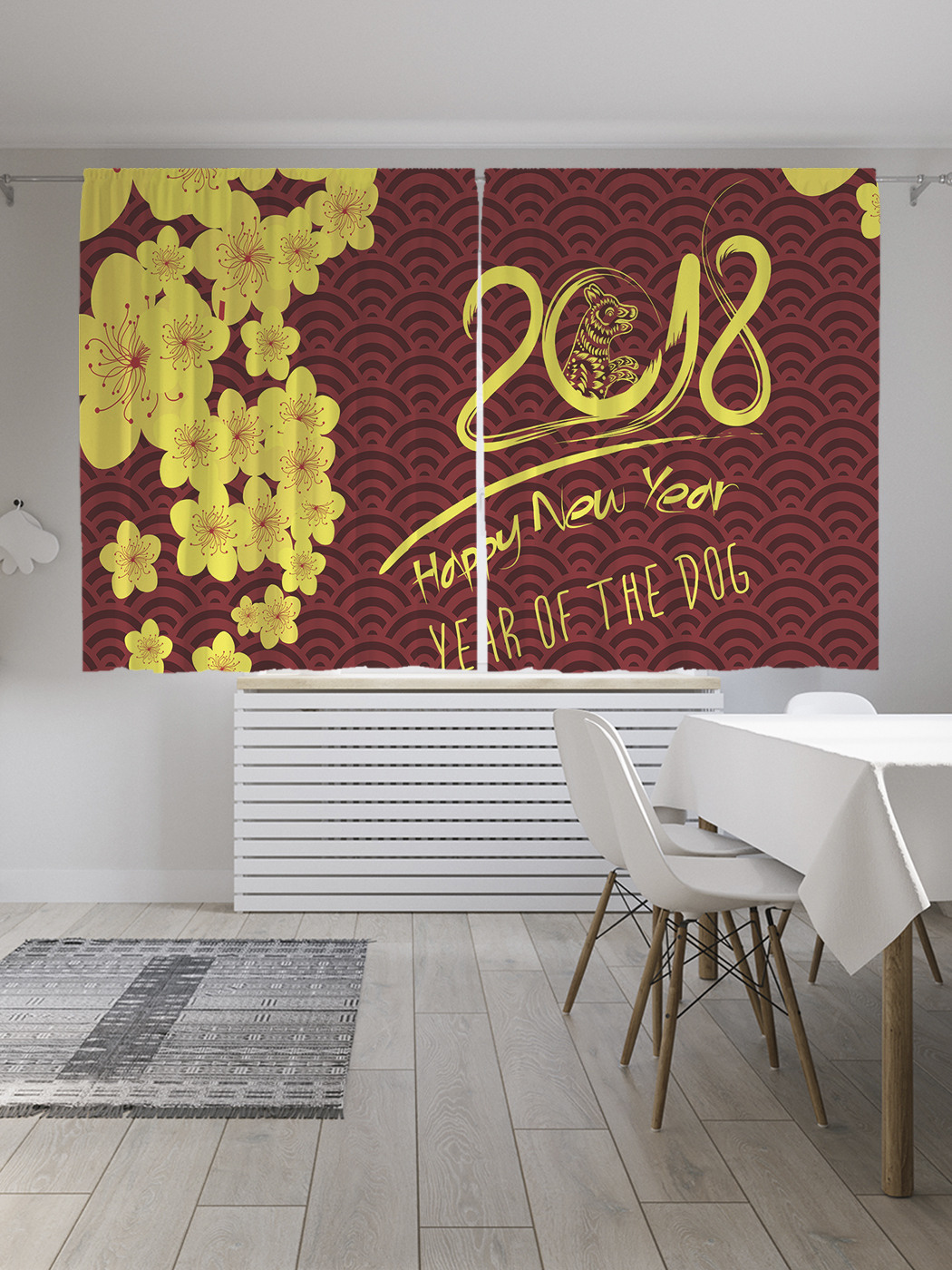 Шторы JoyArty с фотопечатью "2018 - год собаки" из сатена, 290х180 см, 2018 - год собаки
Шторы JoyArty с фотопечатью "2018 - год собаки" из сатена, 290х180 см, 2018 - год собаки