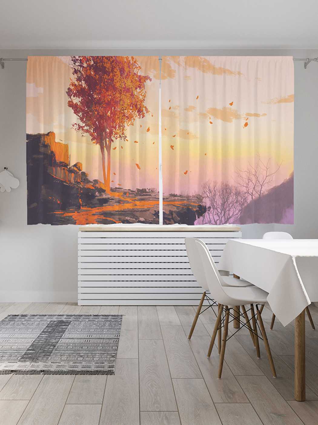 Классические шторы JoyArty "Дерево на вершине горы", Oxford DeLux, 2 полотна 145x180 см, Дерево на вершине горы
Классические шторы JoyArty "Дерево на вершине горы", Oxford DeLux, 2 полотна 145x180 см, Дерево на вершине горы