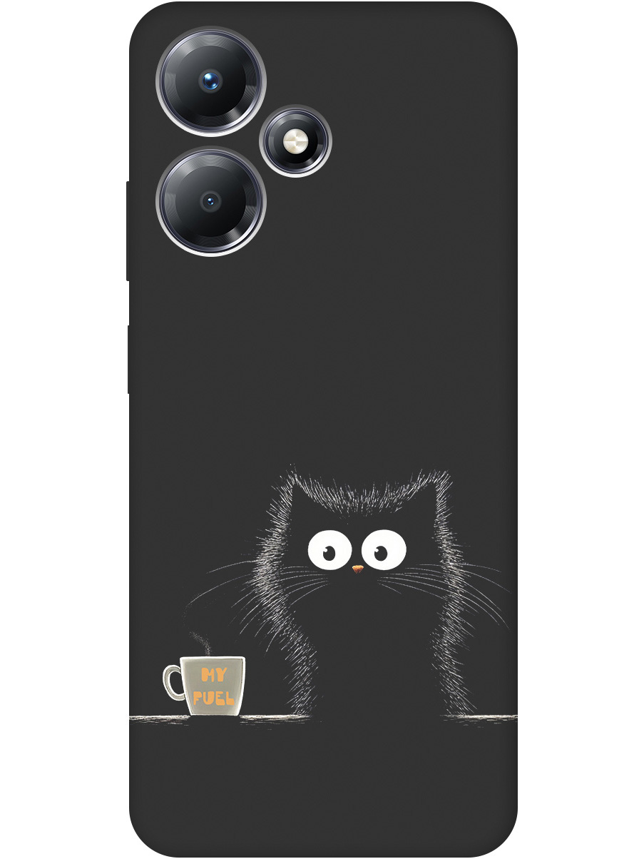 Силиконовый чехол на Infinix Hot 30 Play с принтом "Котик и кофе" матовый черный, Черный;белый;коричневый, 773941012
Силиконовый чехол на Infinix Hot 30 Play с принтом "Котик и кофе" матовый черный, Черный;белый;коричневый, 773941012