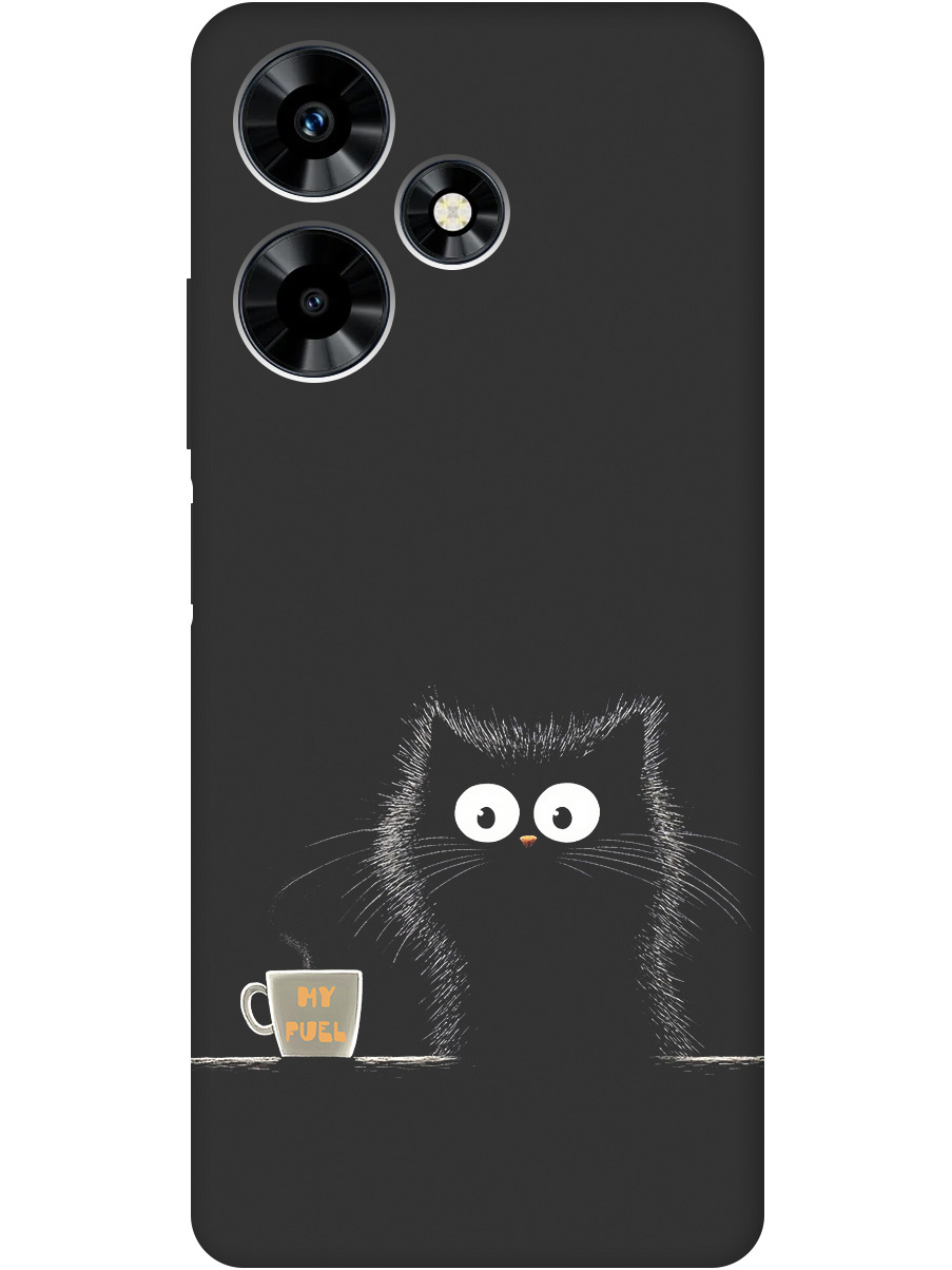 Силиконовый чехол на Infinix Hot 30 с принтом "Котик и кофе" матовый черный, Черный;белый;коричневый, 773940112
Силиконовый чехол на Infinix Hot 30 с принтом "Котик и кофе" матовый черный, Черный;белый;коричневый, 773940112
