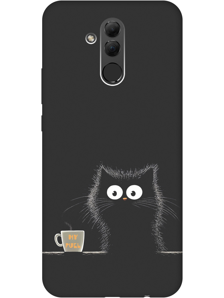 Силиконовый чехол на Huawei Mate 20 Lite с принтом "Котик и кофе" матовый черный, Черный;белый;коричневый, 719355612
Силиконовый чехол на Huawei Mate 20 Lite с принтом "Котик и кофе" матовый черный, Черный;белый;коричневый, 719355612
