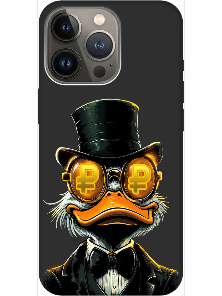 Силиконовый чехол на Apple iPhone 14 Pro Max с принтом "Скрудж и Рубль" матовый черный, Черный;белый;оранжевый, 745400871
Силиконовый чехол на Apple iPhone 14 Pro Max с принтом "Скрудж и Рубль" матовый черный, Черный;белый;оранжевый, 745400871