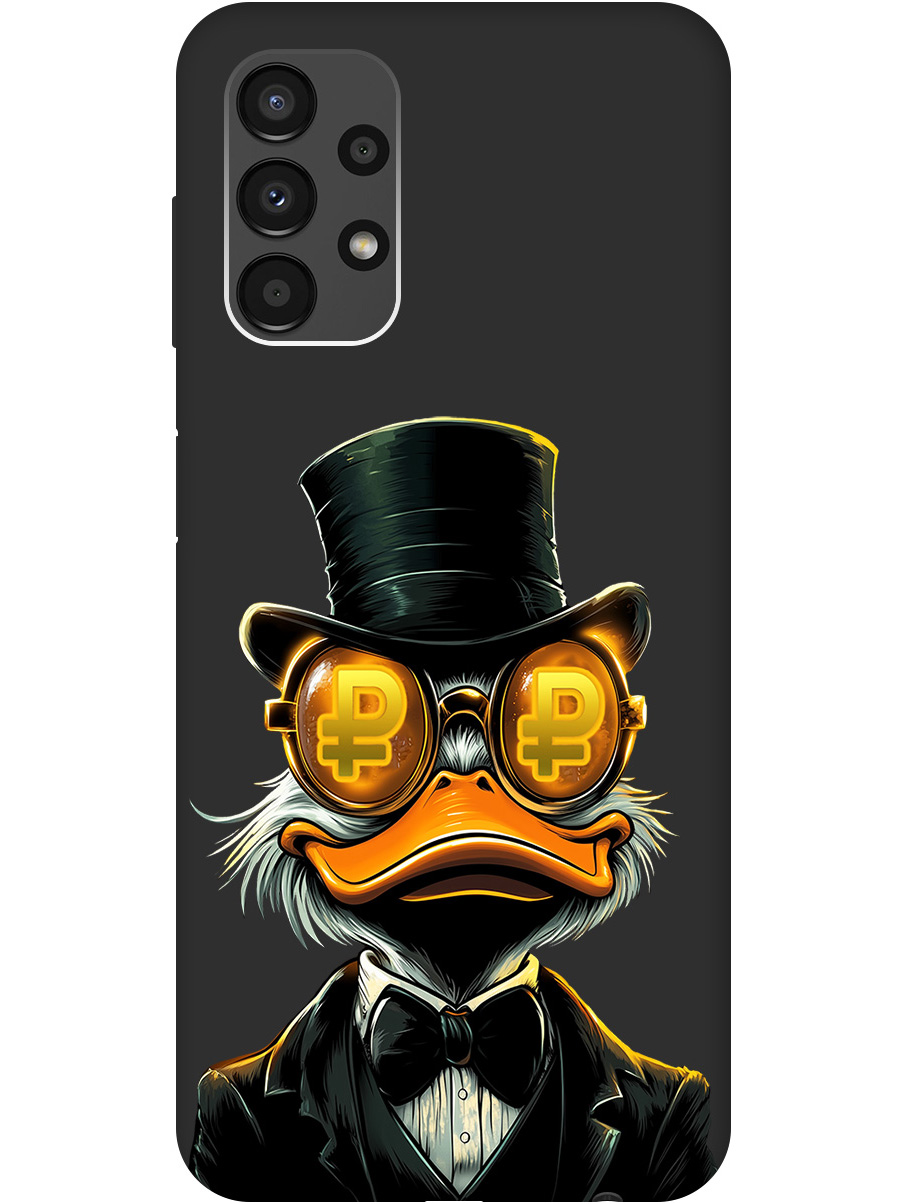 Силиконовый чехол на Samsung Galaxy A13 4G с принтом "Скрудж и Рубль" матовый черный, Черный;белый;оранжевый, 740132771
Силиконовый чехол на Samsung Galaxy A13 4G с принтом "Скрудж и Рубль" матовый черный, Черный;белый;оранжевый, 740132771