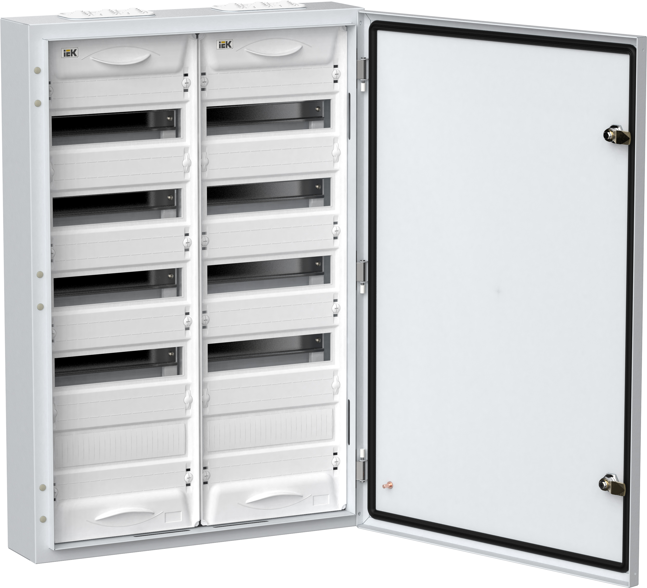 Корпус металлический IEK TITAN 5 ЩРн-120 (2х60) (TI5-50-N-2X060-54) 835х570х140 IP54 бел, Белый, Щит распределительный модульный
Корпус металлический IEK TITAN 5 ЩРн-120 (2х60) (TI5-50-N-2X060-54) 835х570х140 IP54 бел, Белый, Щит распределительный модульный