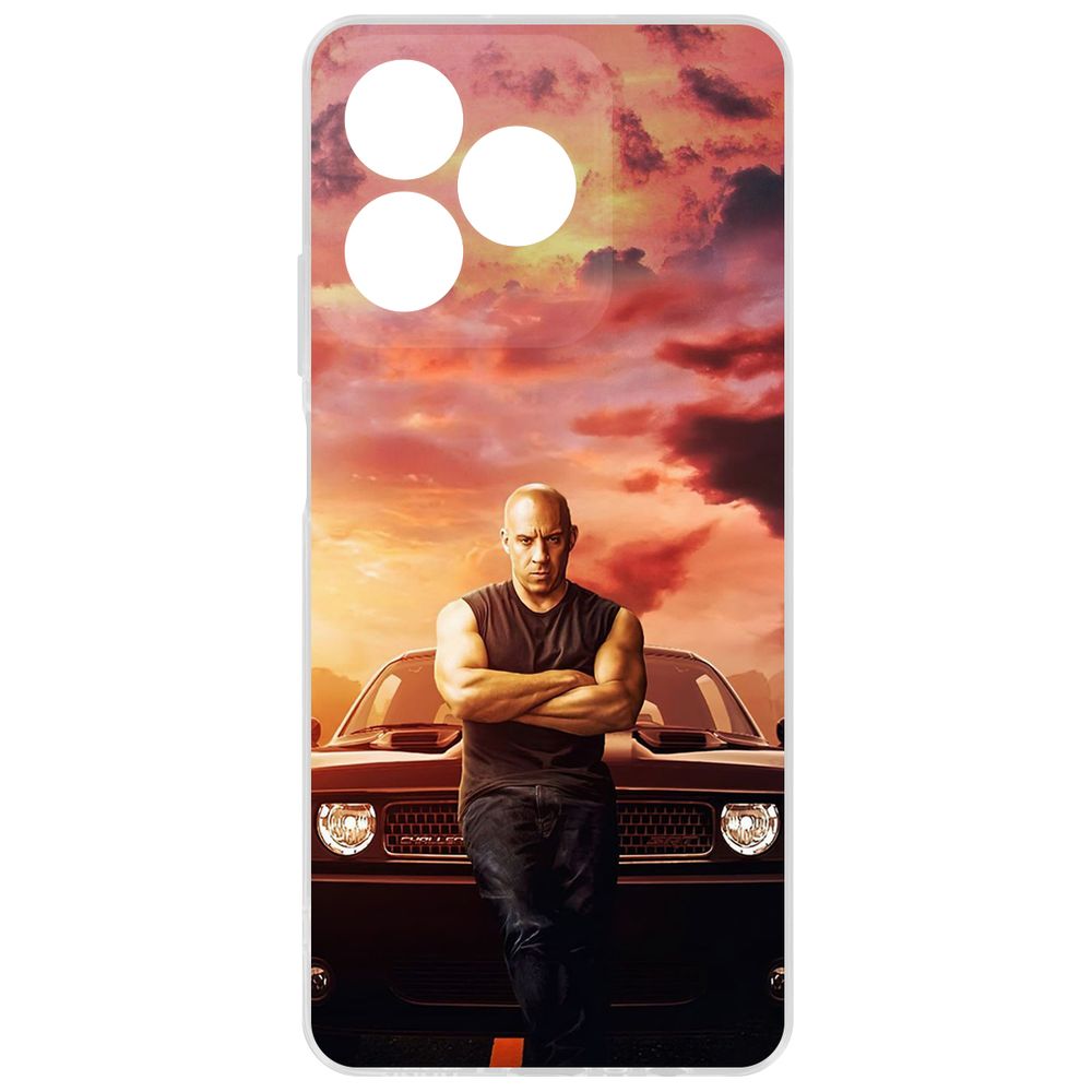 Чехол-накладка Krutoff Clear Case Форсаж. Доминик Торетто для Realme Note 50, Прозрачный
Чехол-накладка Krutoff Clear Case Форсаж. Доминик Торетто для Realme Note 50, Прозрачный