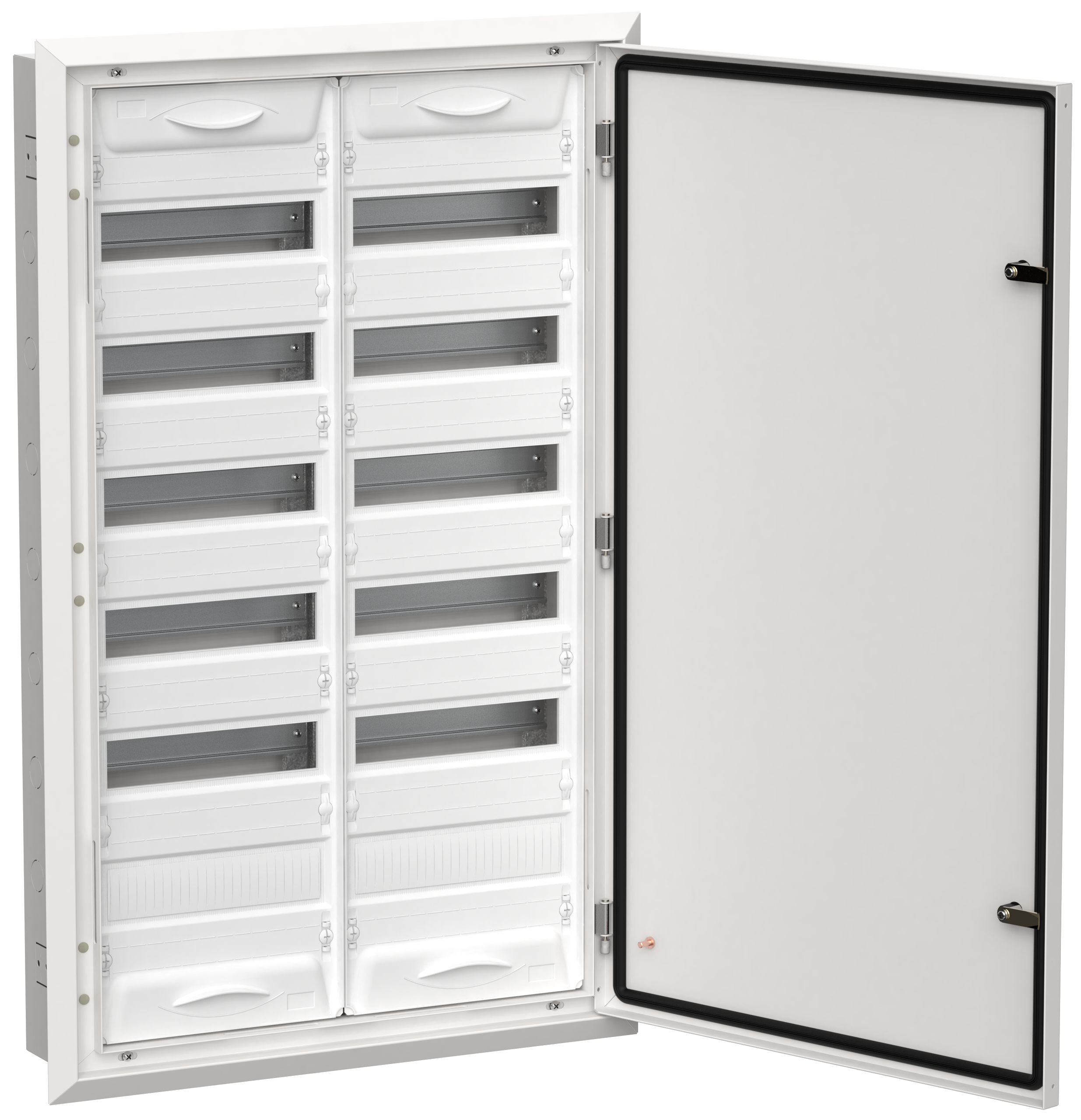 Корпус металлический IEK TITAN 5 ЩРв-144 (2х72) (TI5-50-V-2X072-31) 1005х625х130 IP31 бел, Белый, Щит распределительный модульный
Корпус металлический IEK TITAN 5 ЩРв-144 (2х72) (TI5-50-V-2X072-31) 1005х625х130 IP31 бел, Белый, Щит распределительный модульный