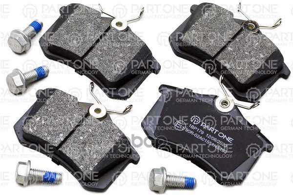 Колодки тормозные дисковые зад. AUDI A3 / SEAT Toledo / VW Golf 03- PART-ONE 1BP179
Колодки тормозные дисковые зад. AUDI A3 / SEAT Toledo / VW Golf 03- PART-ONE 1BP179