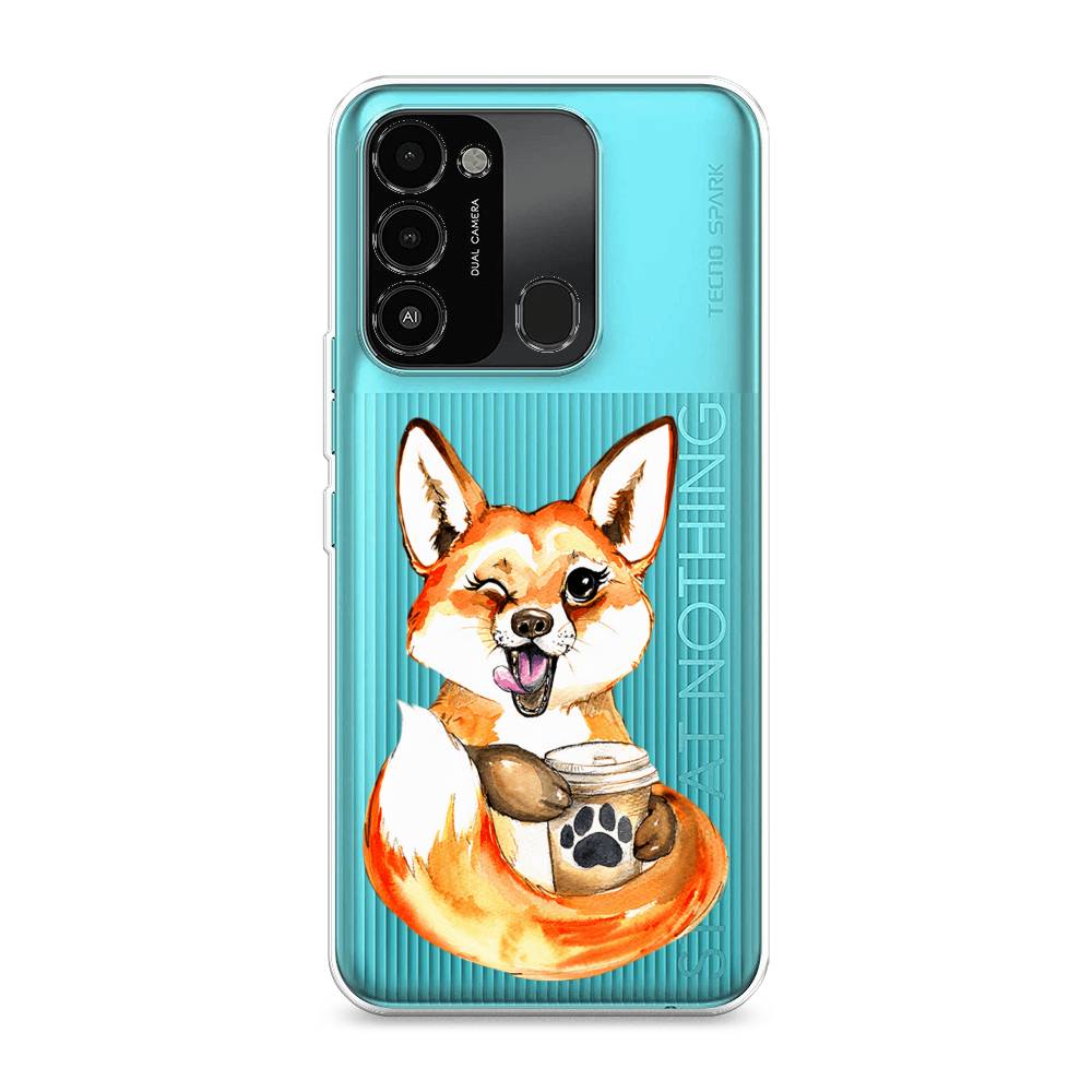 Чехол на Tecno Spark Go 2022 "Подмигивающая лиса с кофе", Оранжевый;белый;коричневый, 301350-4
Чехол на Tecno Spark Go 2022 "Подмигивающая лиса с кофе", Оранжевый;белый;коричневый, 301350-4