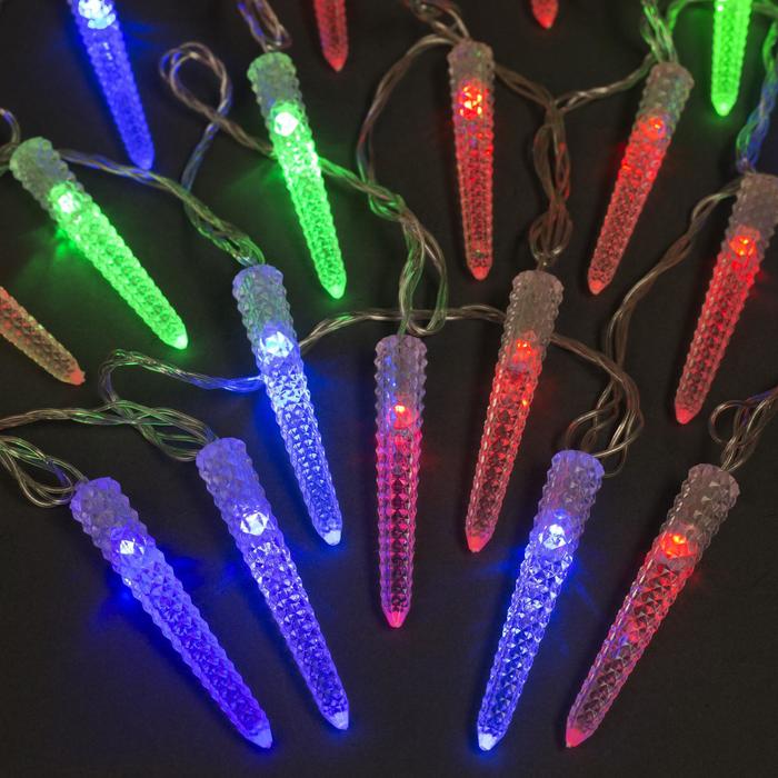 Световая гирлянда новогодняя Luazon Lighting Сосульки граненые 185511 5 м разноцветный/RGB, Сосульки граненые
Световая гирлянда новогодняя Luazon Lighting Сосульки граненые 185511 5 м разноцветный/RGB, Сосульки граненые