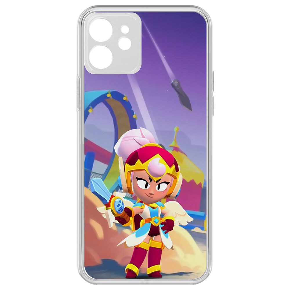 Чехол-накладка Brawl Stars-Валькирия Джанет для iPhone 12 с защитой камеры, Прозрачный
Чехол-накладка Brawl Stars-Валькирия Джанет для iPhone 12 с защитой камеры, Прозрачный