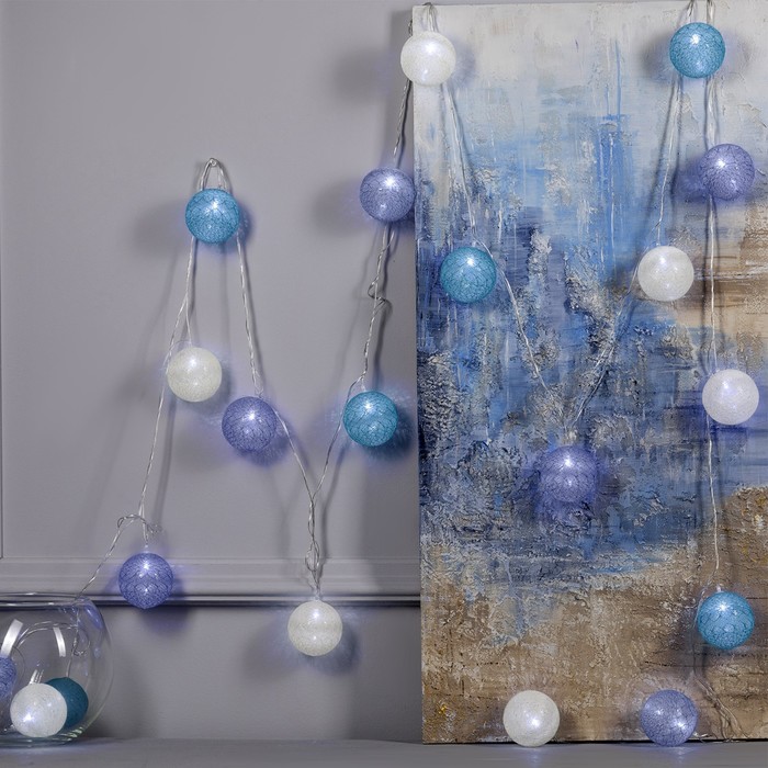 Световая гирлянда Luazon Lighting Клубки серо-зеленые 5985179 5 м белый холодный, Клубки серо-зеленые
Световая гирлянда Luazon Lighting Клубки серо-зеленые 5985179 5 м белый холодный, Клубки серо-зеленые