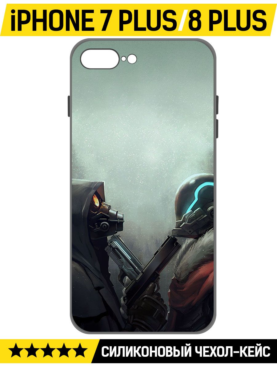 Чехол-накладка Софт Cтандофф 2 (Standoff 2) - Противостояние для iPhone 7 Plus/8 Plus, Черный
Чехол-накладка Софт Cтандофф 2 (Standoff 2) - Противостояние для iPhone 7 Plus/8 Plus, Черный