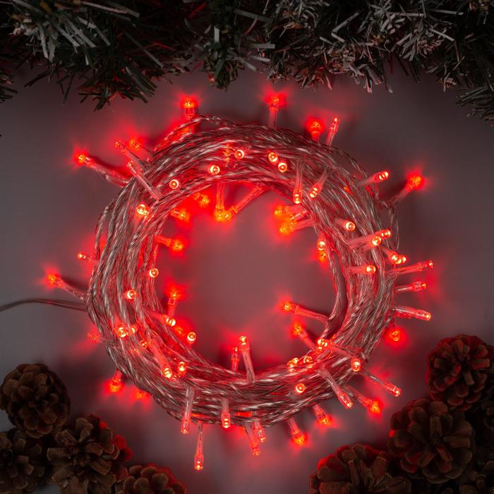 Гирлянда «Нить» 10 м, IP44, УМС, прозрачная нить, 100 LED, свечение красное, 8 режимов, 24
Гирлянда «Нить» 10 м, IP44, УМС, прозрачная нить, 100 LED, свечение красное, 8 режимов, 24