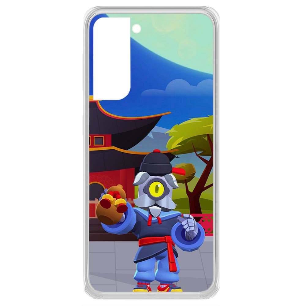 Чехол-накладка Brawl Stars-Великий Мастер Барли для Samsung Galaxy S21 (G991), Прозрачный
Чехол-накладка Brawl Stars-Великий Мастер Барли для Samsung Galaxy S21 (G991), Прозрачный