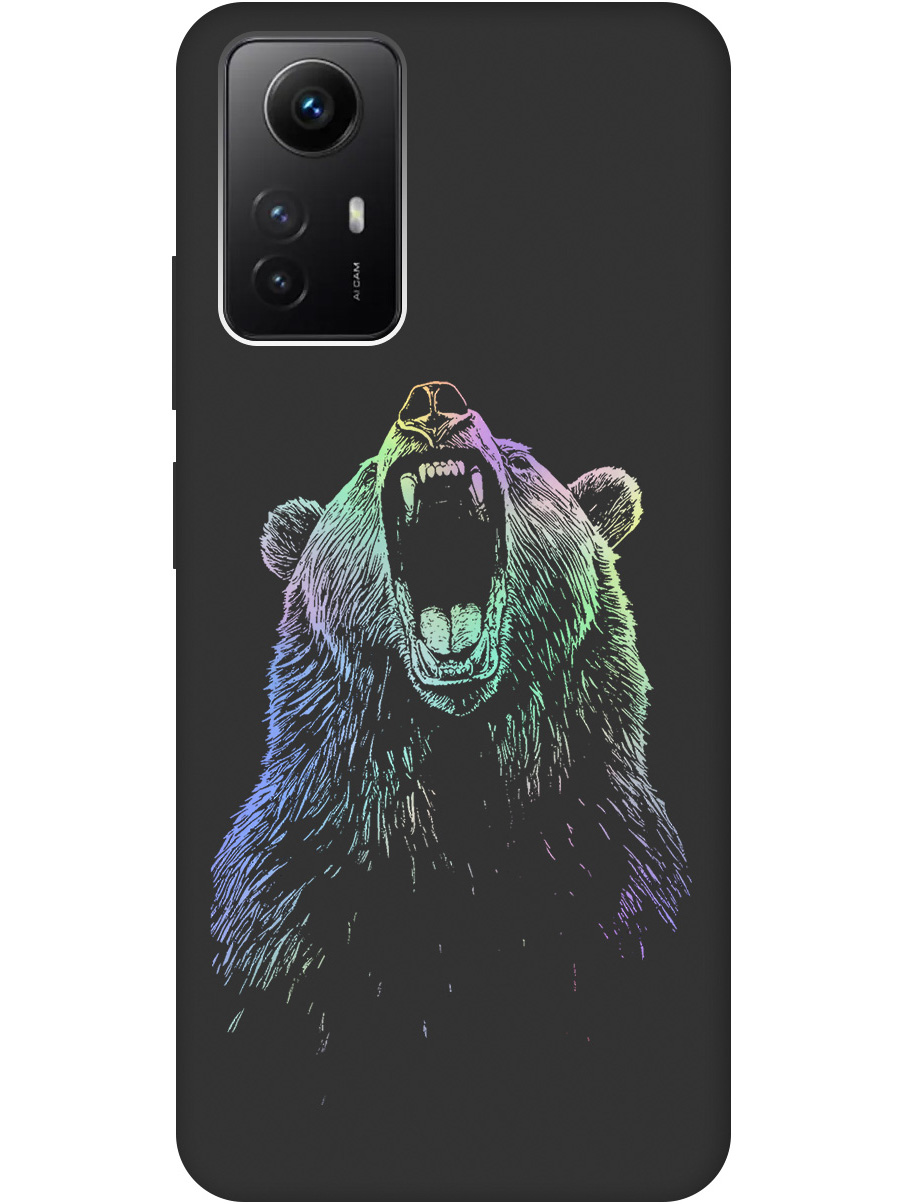 Силиконовый чехол на Xiaomi Redmi Note 12s с принтом "Медведь Гризли" матовый черный, Черный;серебристый, 778676913
Силиконовый чехол на Xiaomi Redmi Note 12s с принтом "Медведь Гризли" матовый черный, Черный;серебристый, 778676913