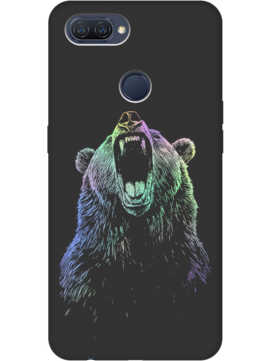 Силиконовый чехол на Oppo A12 / A7 / A5s с принтом "Медведь Гризли" матовый черный, Черный;серебристый, 725455113
Силиконовый чехол на Oppo A12 / A7 / A5s с принтом "Медведь Гризли" матовый черный, Черный;серебристый, 725455113