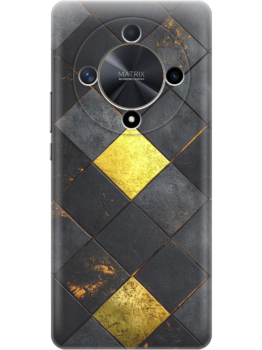 Силиконовый чехол на Honor X9b / X50 с принтом "Черно-золотая плитка" прозрачный, Прозрачный;золотистый;черный, 781974332
Силиконовый чехол на Honor X9b / X50 с принтом "Черно-золотая плитка" прозрачный, Прозрачный;золотистый;черный, 781974332