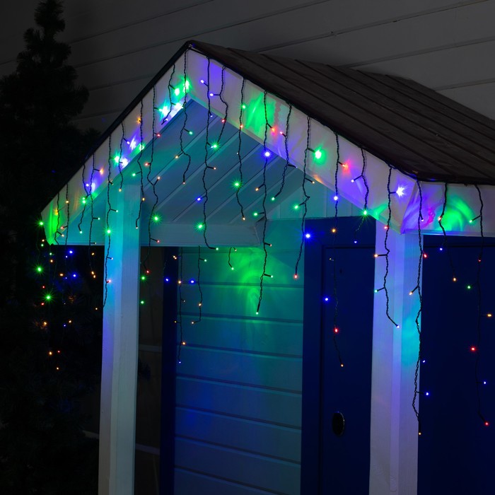 Гирлянда «Бахрома» 3 0.6 м, IP44, УМС, тёмная нить, 160 LED, свечение мульти, 220 В
Гирлянда «Бахрома» 3 0.6 м, IP44, УМС, тёмная нить, 160 LED, свечение мульти, 220 В