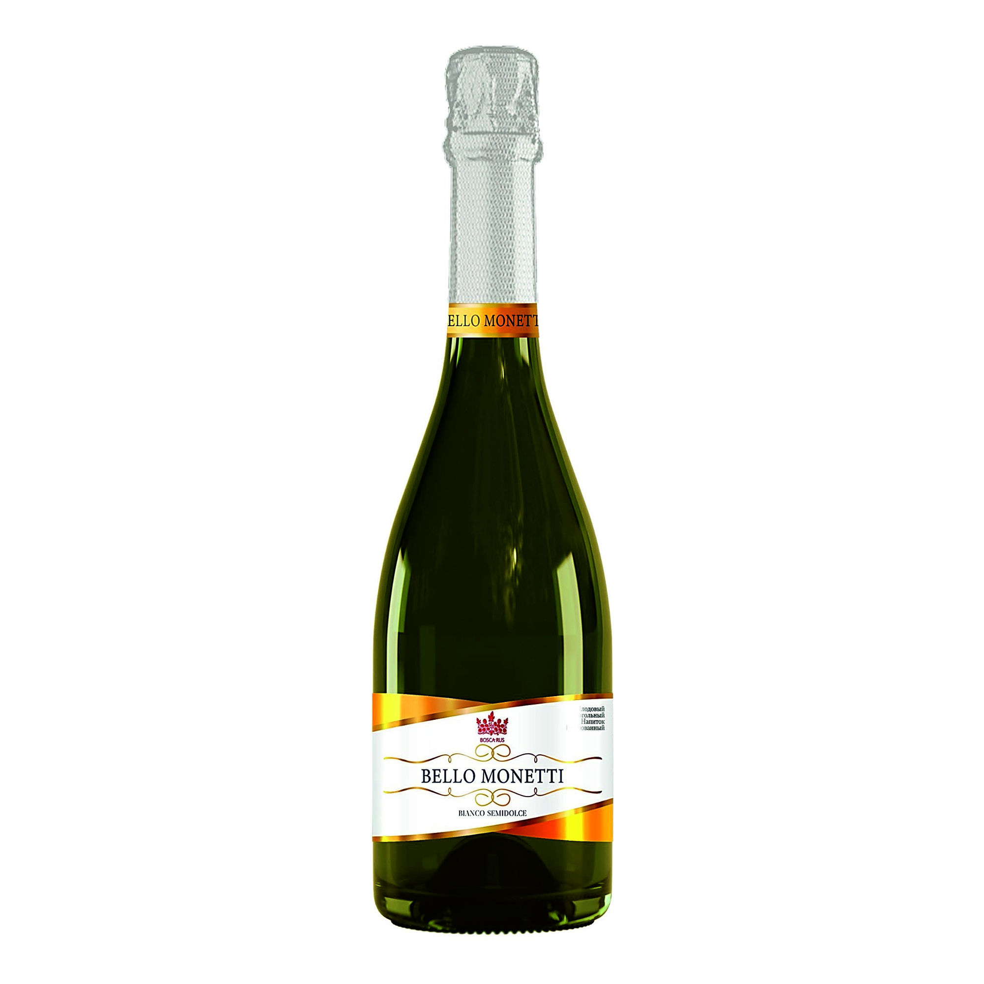 Винный напиток игристый Bello Monetti Bianco semidolce белый полусладкий 7% 0,75 л Россия
Винный напиток игристый Bello Monetti Bianco semidolce белый полусладкий 7% 0,75 л Россия
