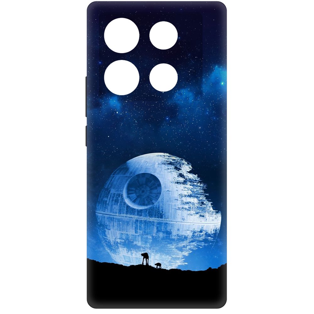 Чехол-накладка Krutoff Soft Case Звездные Войны. Звезда смерти для INFINIX Note 40 Pro, Черный
Чехол-накладка Krutoff Soft Case Звездные Войны. Звезда смерти для INFINIX Note 40 Pro, Черный
