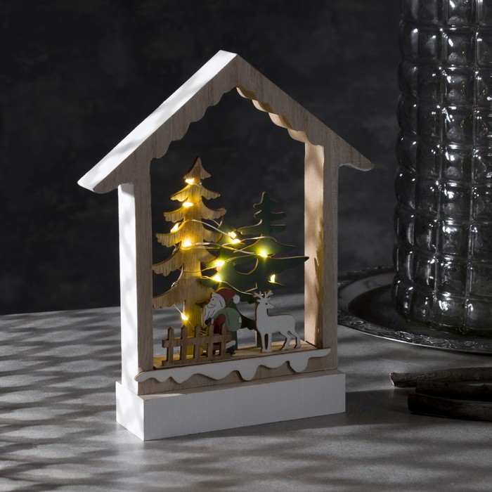 Световая фигура Luazon Lighting Дом с дедом морозом 6117390 белый теплый, Дом с дедом морозом
Световая фигура Luazon Lighting Дом с дедом морозом 6117390 белый теплый, Дом с дедом морозом